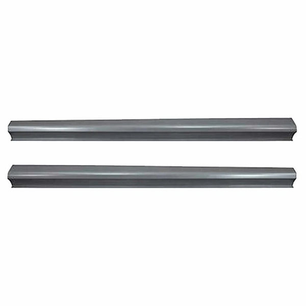Two metallic bars on a white background. 2008-2016 Chevy Cruze Outer Rocker Panel Pair.