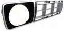 1976-1977 Ford F-series Grille RH, Plastic, Argent.