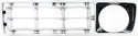 1976-1977 Ford F-series Grille LH, Plastic, Argent.