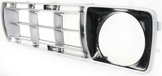 1976-1977 Ford F-series Grille LH, Plastic, Argent.