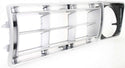 1976-1977 Ford F-series Grille LH, Plastic, Argent.