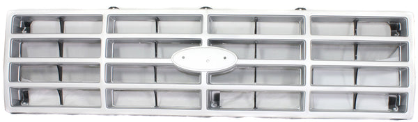 1982-1986 Ford F-series Grille, Argent Shell/Black.