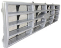 1982-1986 Ford F-series Grille, Argent Shell/Black.