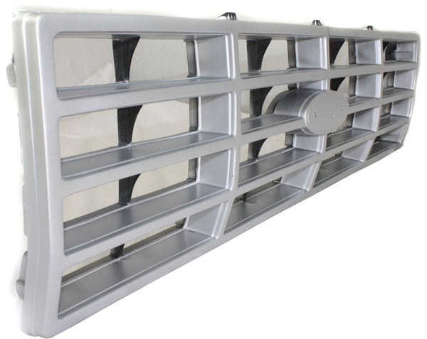1982-1986 Ford F-series Grille, Argent Shell/Black.