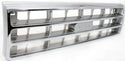 1987-1988 Ford F-series Grille, Chrome Shell/argent.