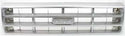 1989-1991 Ford F-series Grille, Painted-Silver.