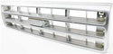 1989-1991 Ford F-series Grille, Painted-Silver.