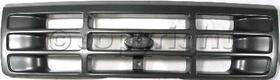1992-1997 Ford F-series Grille, Plastic, Painted-gray.