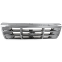 1992-1997 Ford F-series Grille, Chrome Shell/gray.
