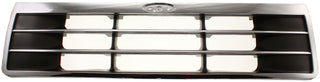 1991-1994 Ford Explorer Grille, Chrome Shell/Silver.