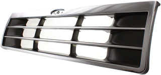 1991-1994 Ford Explorer Grille, Chrome Shell/Silver.