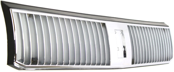 1989-1991 Oldsmobile Cutlass Ciera Grille, Chrome.