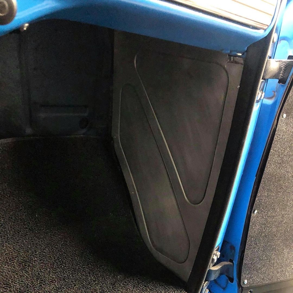 1939-1946 Chevy Pickup Custom Steel Kick Panels - Right Half