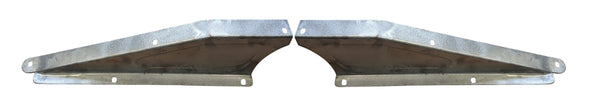 1960-1966 Chevy K30 Pickup Upper Radiator Support Tie Bar Baffle Filler Panels.
