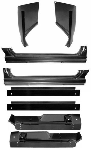 1960-1966 C/K Truck Inner & Outer Rocker Panel, Cab Corner & Floor.