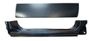 Car bumper on a white background. Outer Rocker Panel & Door Skin, RH.
