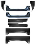 1973-87 Pickup Inner & Outer Rocker Panel, Cab Corner & Wheel Arch.