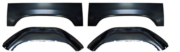 1988-1998 Chevy Pickup Truck Rear Inner & Outer Wheel Arch Wheelhouse Set.