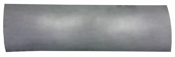Rectangular metal sheet with a ribbed texture on a white background. Front Door Lower Door Skin, LH