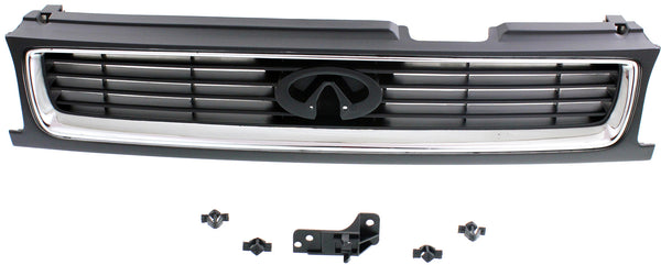1994-1996 Infiniti G20 Grille, Painted-Black.