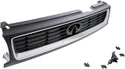 1994-1996 Infiniti G20 Grille, Painted-Black.
