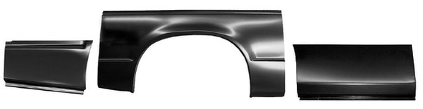 1983-1994 2dr Rear Quarter Panel & Wheel Arch Sections RH