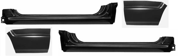 1995-2005 2dr Factory Outer Rocker Panel & Front Quarter Panel Kit