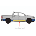 2013-2022 Chevy Colorado Inner Rocker Panel Extended Cab, RH. 2013-2022 GMC Canyon Inner Rocker Panel Extended Cab, RH.