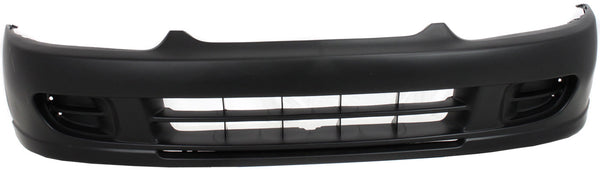 1997-2002 Mitsubishi Mirage Front Bumper Cover, Primed, w/o Fog Lamp Hole.