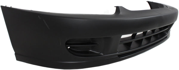 1997-2002 Mitsubishi Mirage Front Bumper Cover, Primed, w/o Fog Lamp Hole.