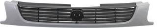 1995-1996 Mazda Protege Grille, Gray, Sedan.