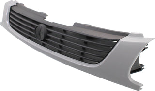 1995-1996 Mazda Protege Grille, Gray, Sedan.