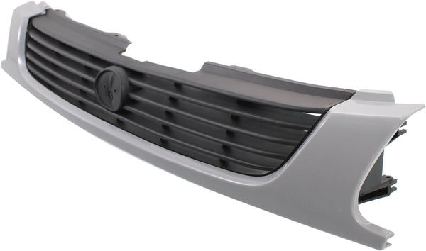 1995-1996 Mazda Protege Grille, Gray, Sedan.