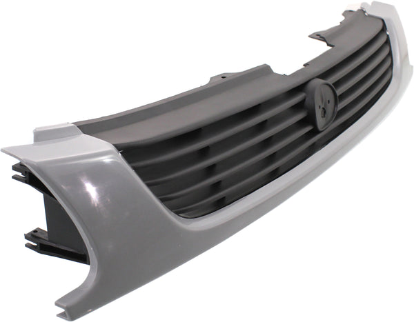 1995-1996 Mazda Protege Grille, Gray, Sedan.