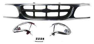 1995-2001 Ford Explorer Grille, Plastic, Primed.