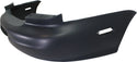 1996-1999 Ford Taurus Rear Bumper Cover, Primed, Except SHO Model, Sedan.
