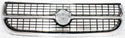 1996-1997 Chrysler Sebring Grille, Chrome Shell/Black.