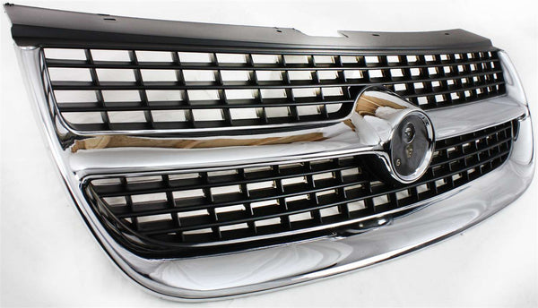 1996-1997 Chrysler Sebring Grille, Chrome Shell/Black.
