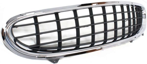 1998-2001 Chrysler Concorde Grille, Chrome Shell/Black.