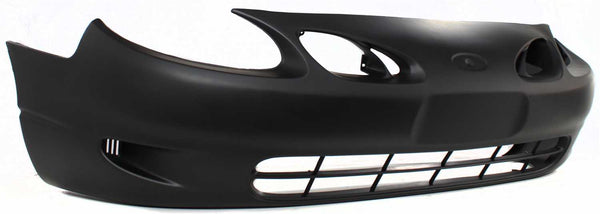 1998-2002 Ford Escort Front Bumper Cover, Primed, w/Out Fog Lamps Holes.
