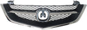 2002-2003 Acura TL Grille, Chrome Shell/Black Insert.