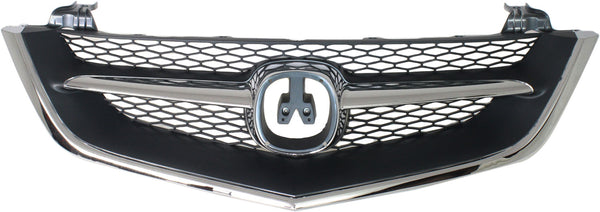 2002-2003 Acura TL Grille, Chrome Shell/Black Insert.