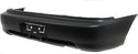 1998-2001 Honda Integra Rear Bumper Cover, Primed, 2-door.