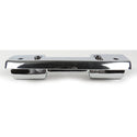 1965-1967 Chevy Nova Armrest Base Chrome Pair.
