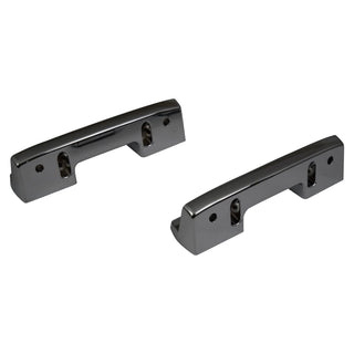 1967 Chevy Camaro Front Armrest Base Chrome Pair.