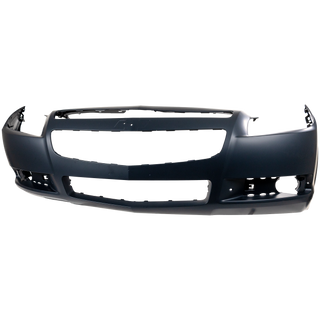 2008-2012 Chevy Malibu Front Bumper Cover, Primed, w/Fog Lamp Hole.