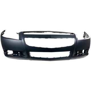 2008-2012 Chevy Malibu Front Bumper Cover, Primed, w/Fog Lamp Hole.