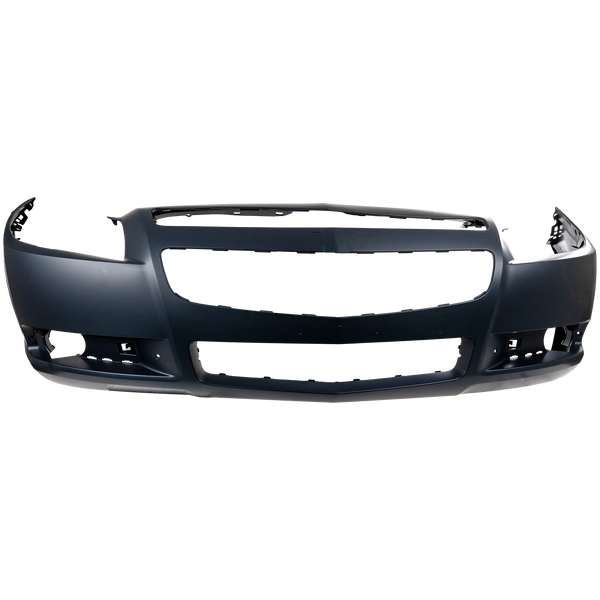 2008-2012 Chevy Malibu Front Bumper Cover, Primed, w/Fog Lamp Hole.