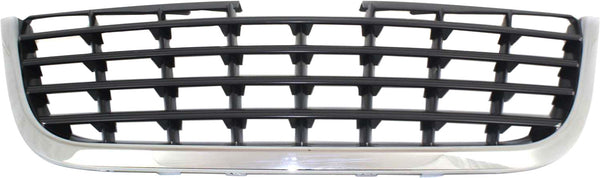 2008-2010 Chrysler Town & Country Grille, Chrome Shell/Black Insert.