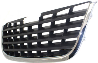 2008-2010 Chrysler Town & Country Grille, Chrome Shell/Black Insert.